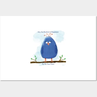 Bluebird of Happiness Posters and Art